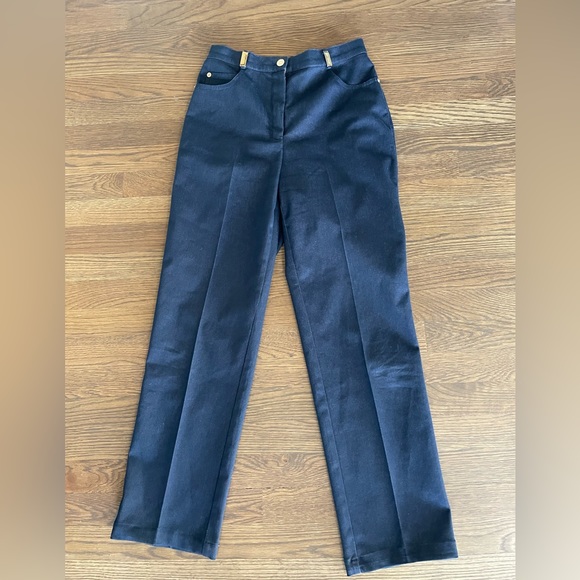 Women’s ST JOHN SPORT ESSENTIALS Stretch Denim Jeans-Blue-Size 4 - Picture 1 of 7